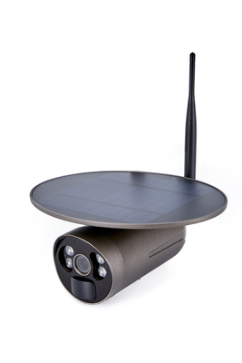 Wireless IP66 Wifi Solar IP Camera H.265 Supports Tuya Smarts App