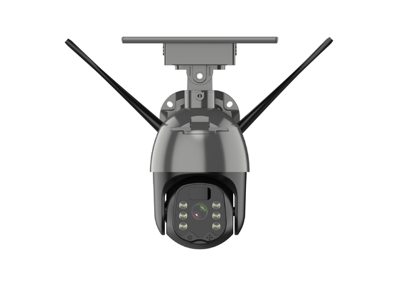 Outdoor PTZ Security Camera Black PIR Detection Alarm Waterproof HD
