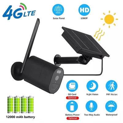 12000MAH 4G Wifi Security Camera PIR Alarm 3.6mm Lens Dome Security Camera