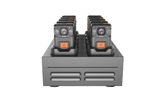 FCC Camera Docking Station Metal Frame 10 Ports Camera Charging Station
