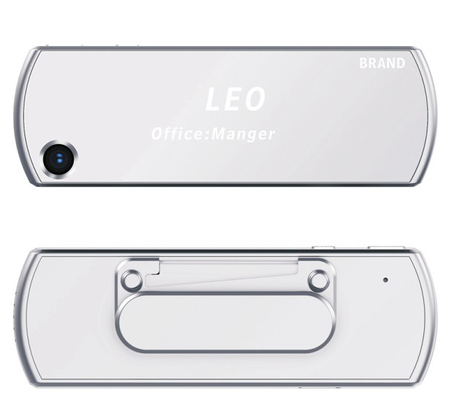 2MP Sensor Wearable Badge Camera 1450mAh Support AP Wifi