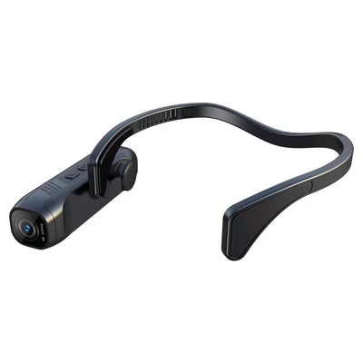 Gyroscope Wearable Video Camera EP6 1080P Vlog Wifi Headset EIS 4K 2200mAh