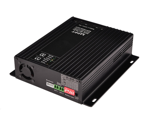Dual Battery MPPT Solar Charge Controller Support Bluetooth Free APP