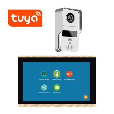 7 Inch Display WIFI Video Doorbell Video Intercom 140 Horizontal Angle