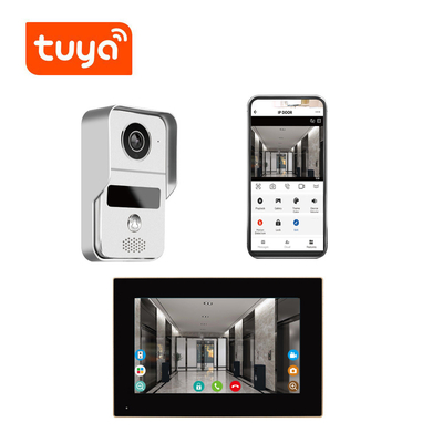 7 Inch Display WIFI Video Doorbell Video Intercom 140 Horizontal Angle