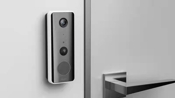 160 Vision Angle WIFI Video Doorbell 5200 MAh Battery With Indoor Chime