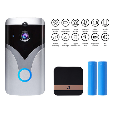 Active Viewing Wireless Video Door Phone 2.0 Mega Smart Wifi Doorbell Cloud Storage