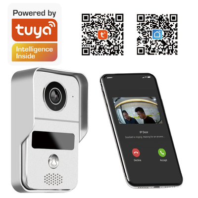 DC12V WIFI Video Doorbell IR CUT No Color Deviation With Tuya APP