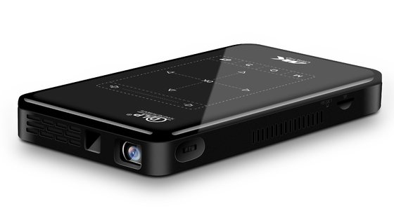 Portable Mini DLP 4K Pocket Projector Decoding 3D Playback IR Control