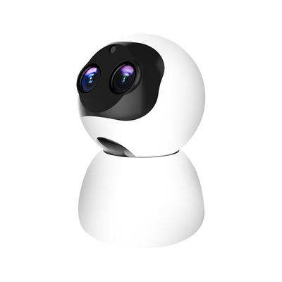 Binocular PTZ Surveillance Camera Two Way Voice Intercom 1080P PTZ WIFI IP Camera