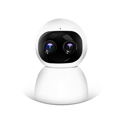 Binocular PTZ Surveillance Camera Two Way Voice Intercom 1080P PTZ WIFI IP Camera