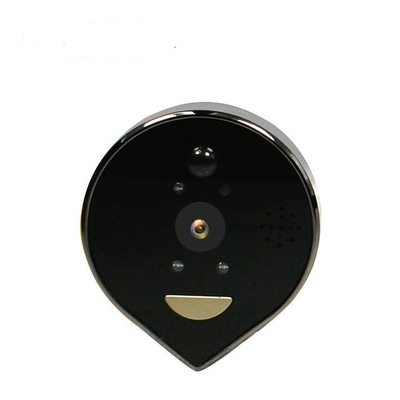 Wifi Peephole Wireless Security Doorbell Weatherproof 160 Degree Wide Angle