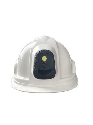 Hard Hat Safety Helmet Camera 4G GPS Wifi Two Way Intercom Live Stream