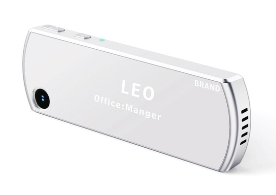 WIFI HD Badge Camera H.265 Wide View Angle 1080 High Video Resolution
