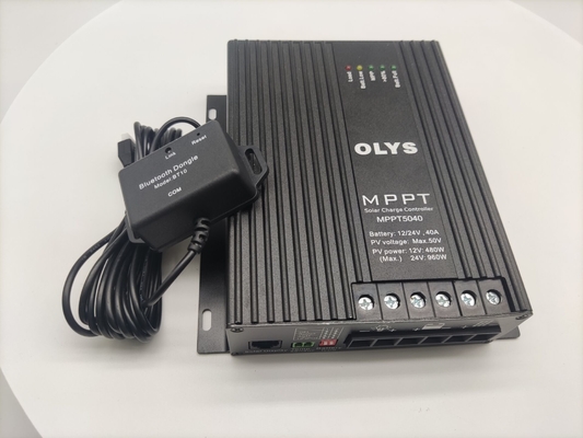 430W MPPT Solar Charge Controller DC Battery Charger Max Solar Panel 50V