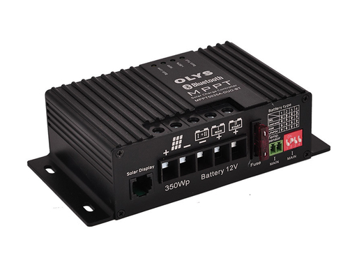 50V Max 25A Dual Battery MPPT Charge Controller Efficiency 99.8% For RVs Caravan Boat