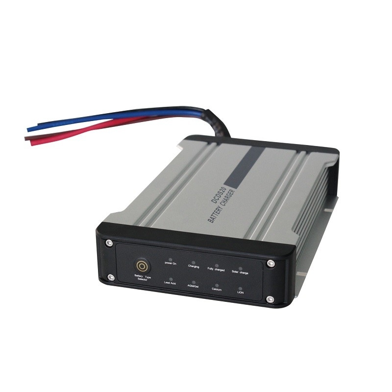 Lead Acid AGM GEL Smart Battery Charger DC Input And Solar Input RV Battery Charger