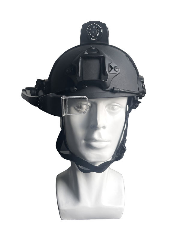 4G Security Tactical Helmet Dual Lens Camera 1080P Real Live Streaming