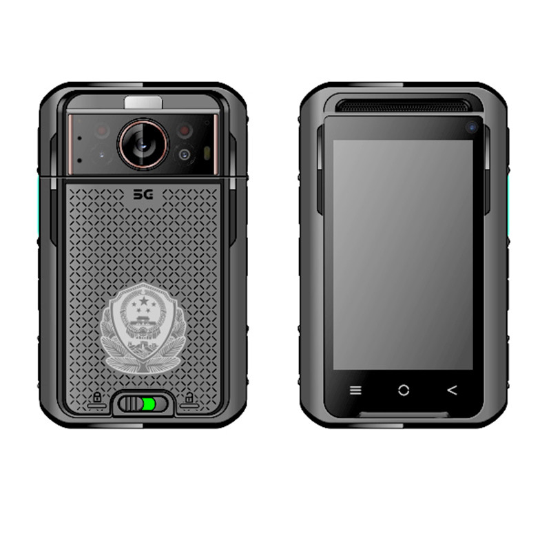 5G NR/SA Thermal Imaging Body Camera 4K HD 3500mah Dual Battery EIS 4G 64GB 3.1inch LCD