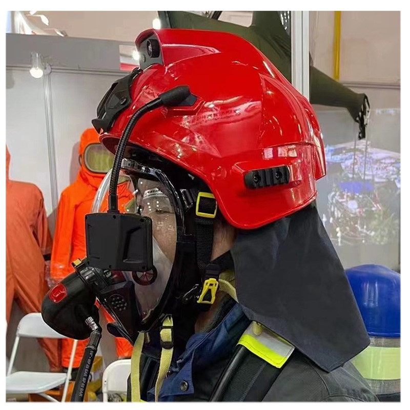 ABS Fire Resistance Construction Camera With 10M Night Vision And Heating Resistance Face Mask