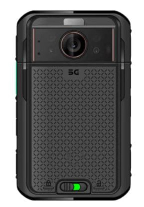 Replaceable 8000mAh Battery 5G Body Camera with 13MP Rear Camera and Gyroscope Sensor