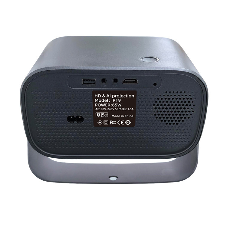 2.69inch 720P LCD Mini Handheld Projector with WIFI6 2.4G/5G 802.11a/b/g/n/ac/ax and Advanced Light Luminance 220ANSI Lumens