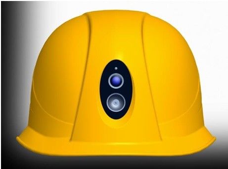 Security HD Head Mounted Camera , 4G Wifi Helmet With Built In Camera 289*233*150 Mm
