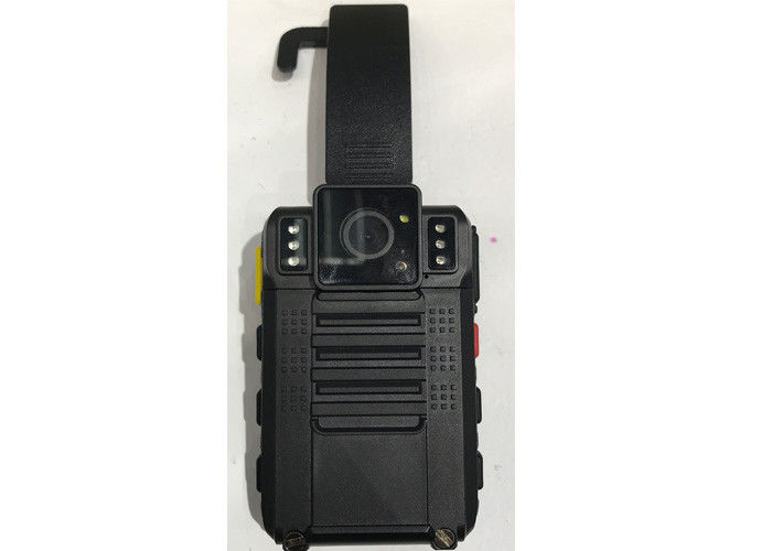 Black Security Police Video Camera 48 H Continuous Standby For Law Enforcement