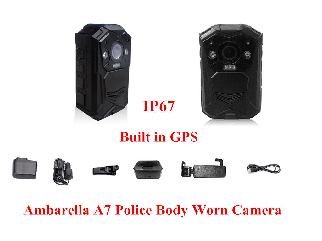 1080 P Night Vision Body Worn Camera 4608*3456 JPEG 2 Meters Shock Proof