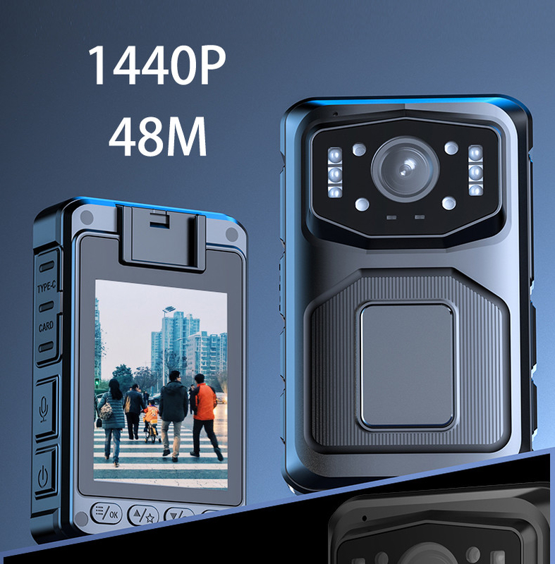 5.8GHZ Wifi Police Body Cameras Max 256G Storage and Linux4.9 Chipset for Performance