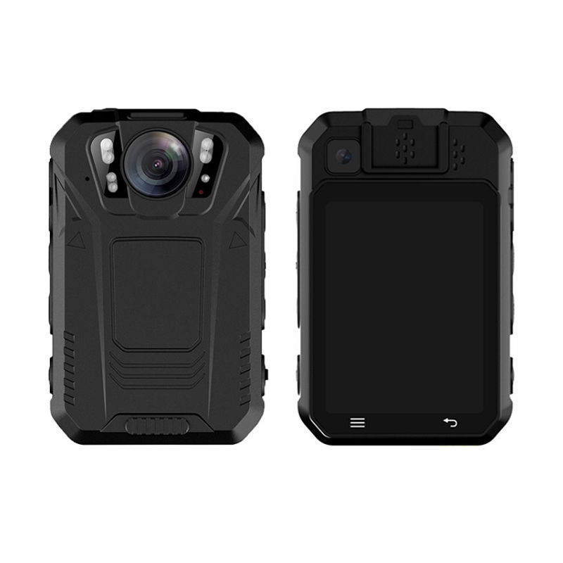 4G 2K 2.4in Android 12 bodycam security guards portable worn camera