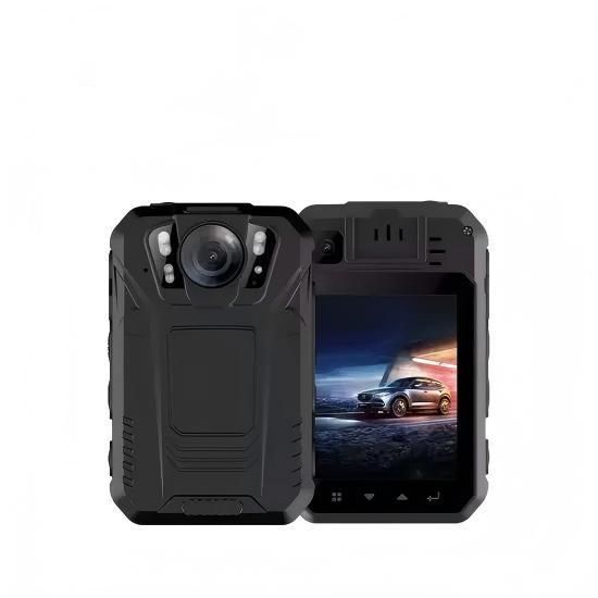 White LED 4G Body Worn Camera Chest-mounted For Security Guards And Personal