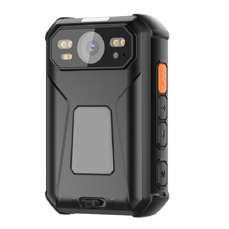 Body Camera 2.4 Inch Android 12 System Touch Screen H. 265/H. 264 Encoding Recorder