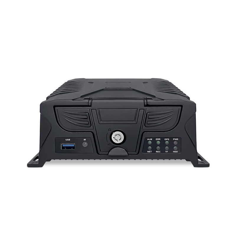 4G Mobile DVR 4 Channel Mobile Video Recorder with Stable Performance and Built In Farad Capacitor for Power Off Video Protection