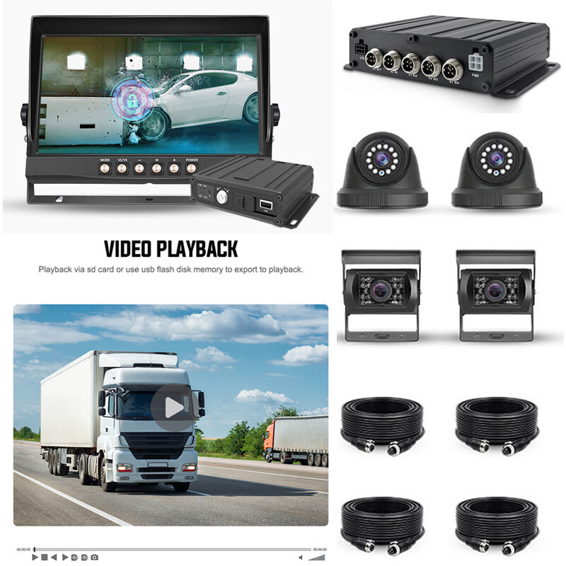 8CH 4CH 4G GPS Advance Driving System with ADAS BSD DMS AI Vehicle MDVR Dashboard