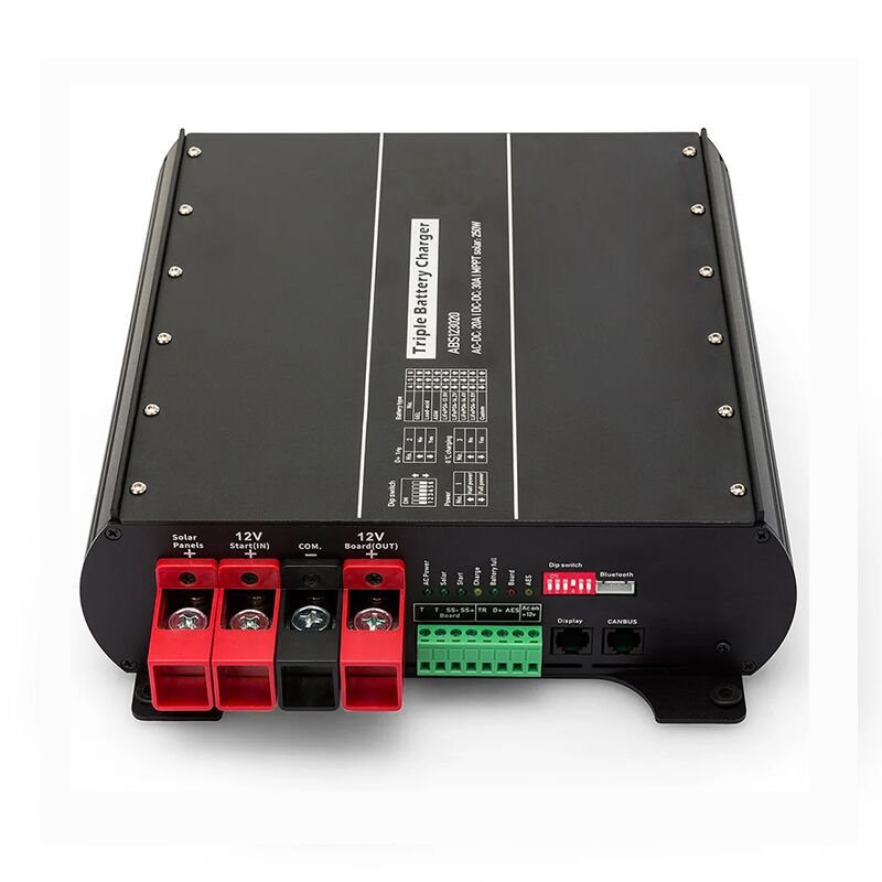Max input Power 910W DC Battery Charger Optimized for Energy Efficiency and Minimal Self Consumption Current Below 35 MA