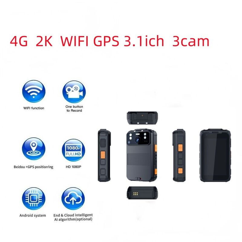 4G Bodycam Wifi ONVIF Personal Video Recorder