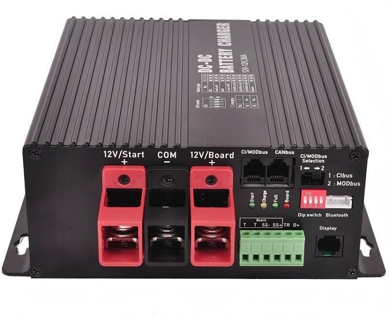 DC Battery Charger Offering Charging up to 12V 60A DC DC and 12V 30A MPPT Solar Charging with Multi Protocol Interfaces