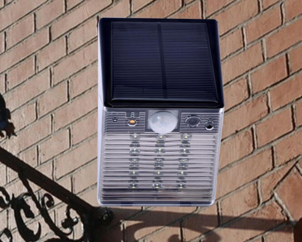Solar PIR Outdoor Ip Security Camera , Wide Angle Wireless Hd Security Cameras IP66