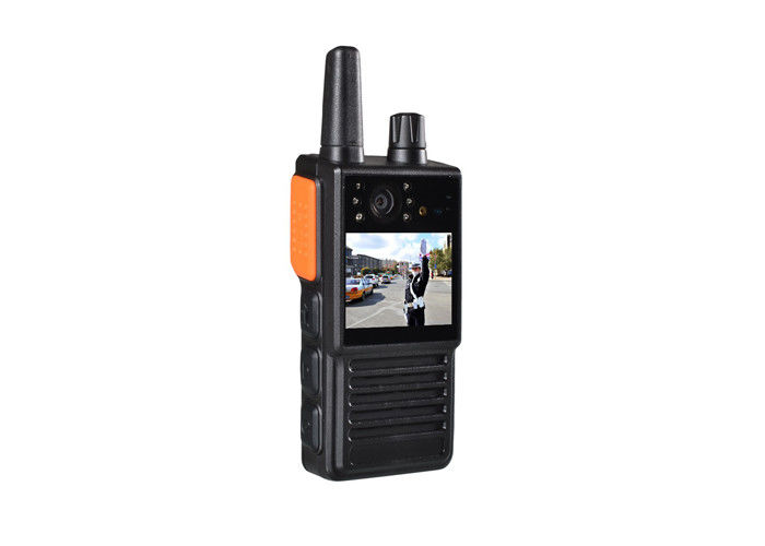 Military Walkie Talkie Police Body Cameras Waterproof 1 Km Long Range Wearable Radio Camera
