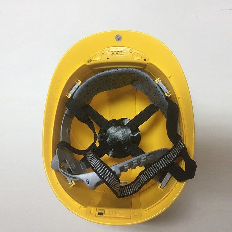 Safety Hard Hat with Chin Strap built in Smart  Camera  Support WiFi 4G 3G Bluetooth GPS Map