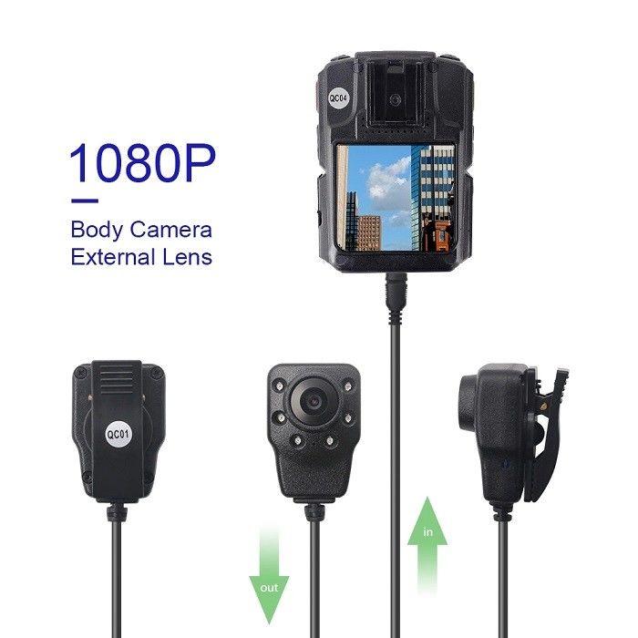 GPS Video Camera Portable Police Worn Camera Support WIFI GPS 128G Storage