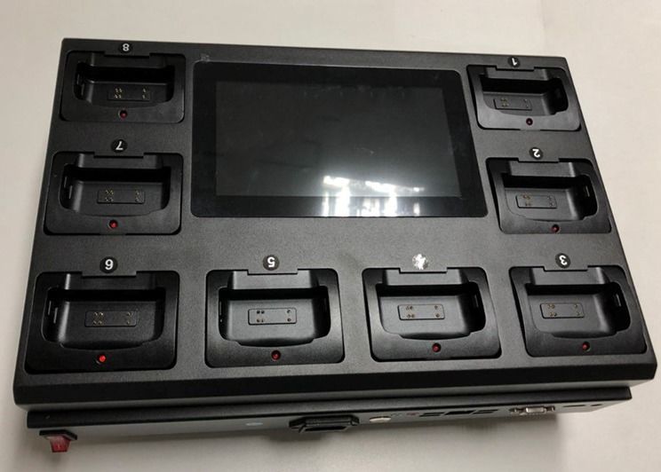 Win 7 Camera Docking Station For Police Body Worn Cameras Data Uploading