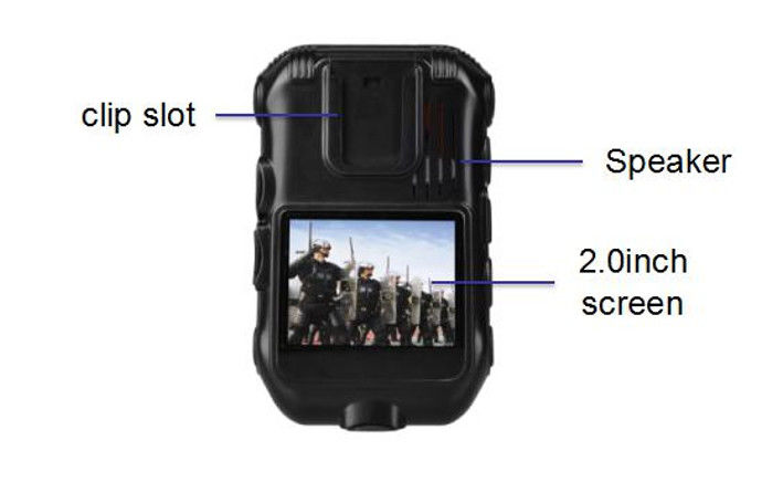 Police Worn  Cameras 10 hours video recording IP65 Waterproof DVR