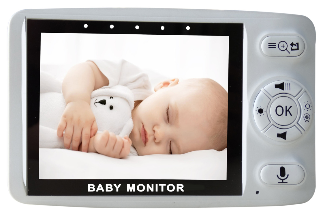 3.5 Inch Screen Wireless Baby Monitor HD 2 Way Intercom Builtin 1300MAH Li Battery