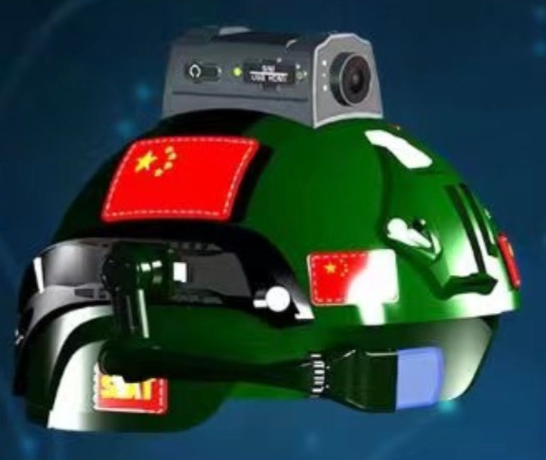 4G Wifi GPS Tactical Helmet Camera Live Streaming Camera Recorder For Troops Swat