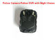 Portable Police Dvr Recorder 105 Gram , Body Worn Video Camera MP4 Format