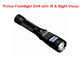 Super Bright Police Security Flashlight 15 Hours Working Time For Video Recording