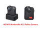Durable Police Worn Cameras 160°Field View Angle Ambarella A12 LA55 Chipset