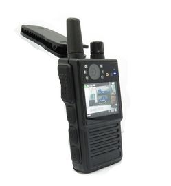 Walkie Talkie Body Camera with 2 Way Audio 3/4G Police Body Camera with intercom Camera Support Live Streaming Monitor